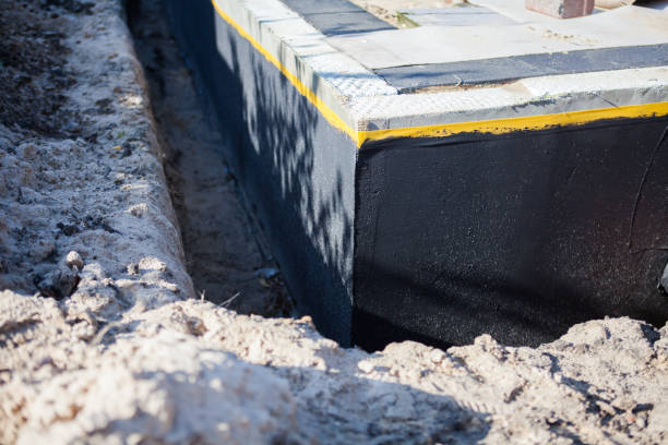Professional Basement Waterproofing technician working in Mount Clemens, MI